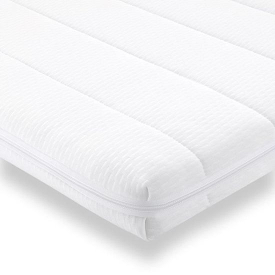Twirest Surmatelas 140 x 200 cm, 10 cm d'hauteur, gel et mousse confortable, effet mémoriel, housse lavable, pour lit à sommier tapissier Twirest Surmatelas 140 x 200 cm, 10 cm d'hauteur, gel et mousse confortable, effet mémoriel, housse lavable, pour lit à sommier tapissier