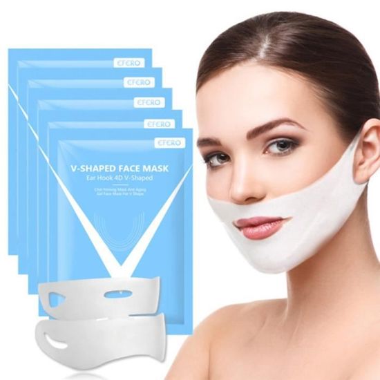 Masque Liftant EMS Pour Le Visage - Stimulation Électrique Musculaire - Neuf