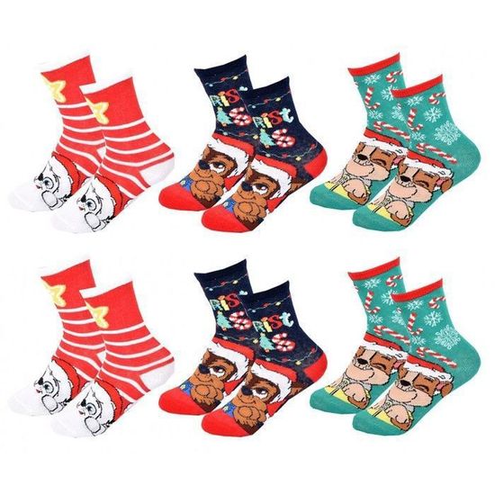 Lot De 3 Paires De Chaussettes Enfant Pat' Patrouille - Coton, Taille 19/22, Pour Garçons
