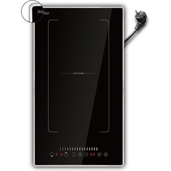 Plaque mixte Rosieres RMGH31X - Table de cuisson gaz et électrique - 4 plaques d
