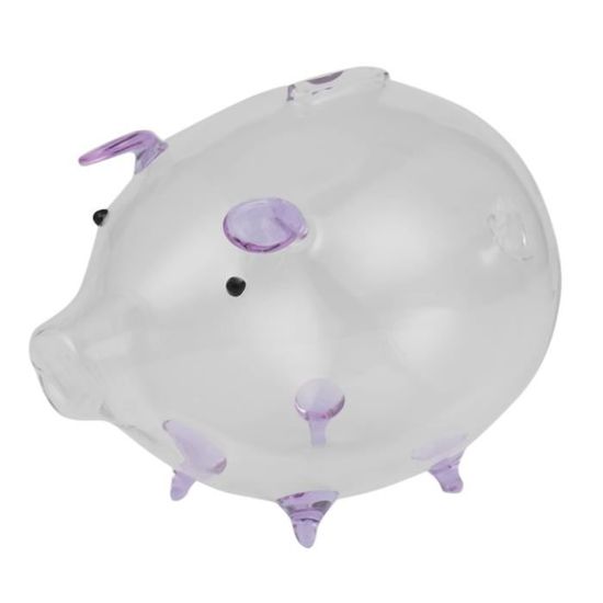 Tirelire Cochon Incassable Pour Enfant - Avec Autocollants DIY & Accessoires - Cadeau Anniversaire éducatif - 3