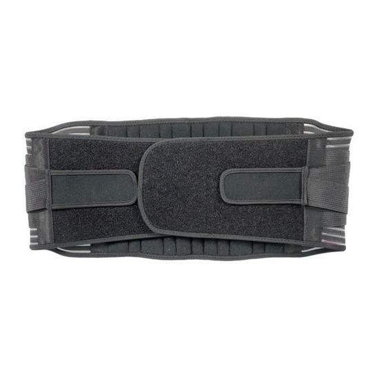 Ceinture Abdominale Homme Réglable Ceinture Musculation Solide Maintien Meombaire Soutien de Dos Prévenir De Blessure Me72852 - Sport