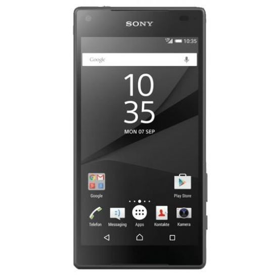 smartphone SONY XPERIA Z5 COMPACT Noir, débloqué.