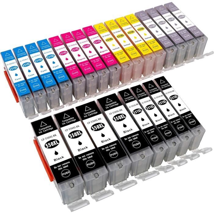 3 C/M/Y Cartucce D'inchiostro Per Canon PIXMA IP7250 MG5450 - Foto 5