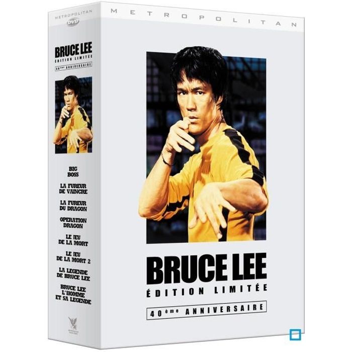 Coffret DVD Bruce Lee : 40eme anniversaire