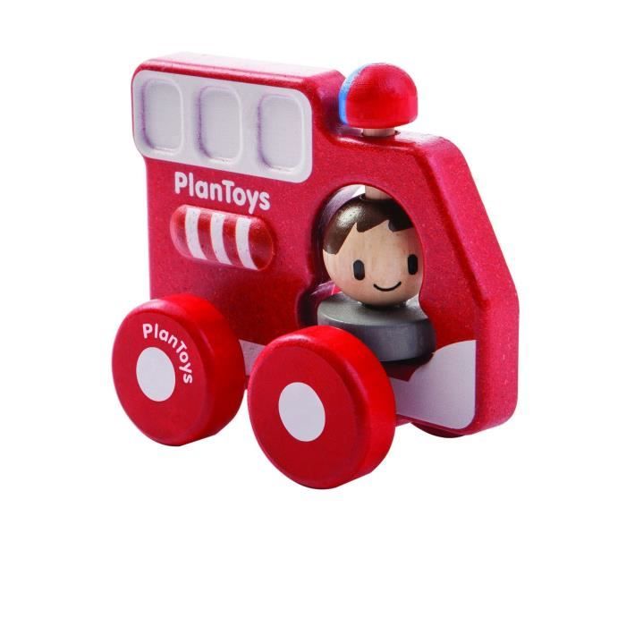 PLAN TOYS Mon Premier Camion de Pompiers