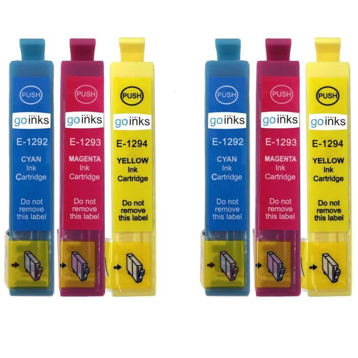 2 Compatible C/M/Y Couleur jeu de cartouches d'…
