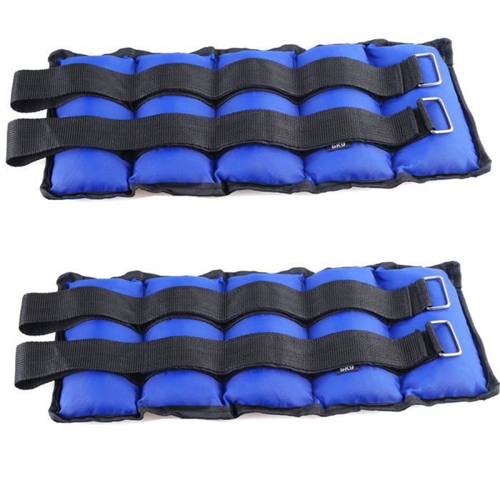 Lot de 2 Poids de Cheville et de Poignet 2kg-Poids Musculation