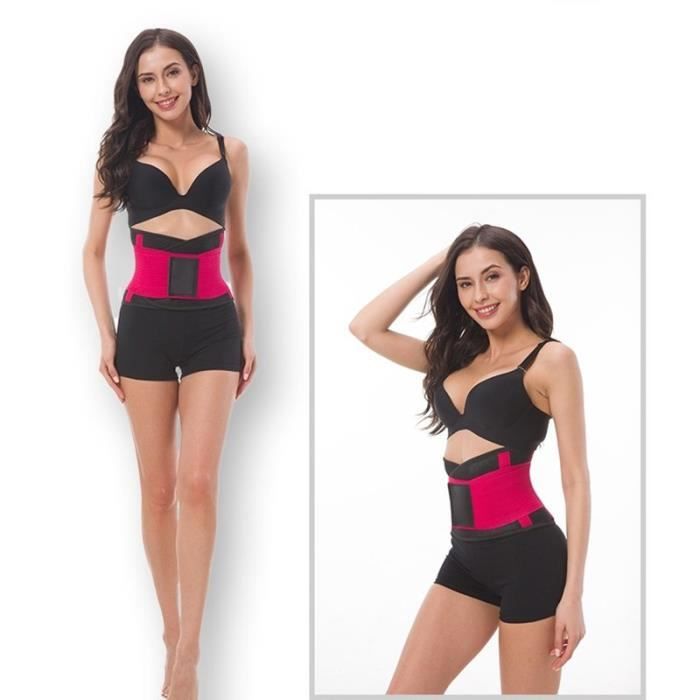 DoringIN-Ceinture de Force Ceinture corset,Rose1 100*23cm.Ceinture lombaire, soutien dorsal inférieur Ceinture-Pour Fitness Sports