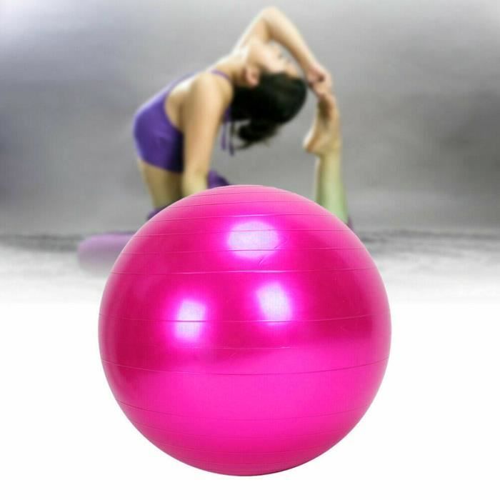 BALLON SUISSE - GYM BALL - SWISS BALL 65Cm Exercice GYM Ball Fitness Core Grossesse Accouchement Anti Burst YIF91011663PK_118