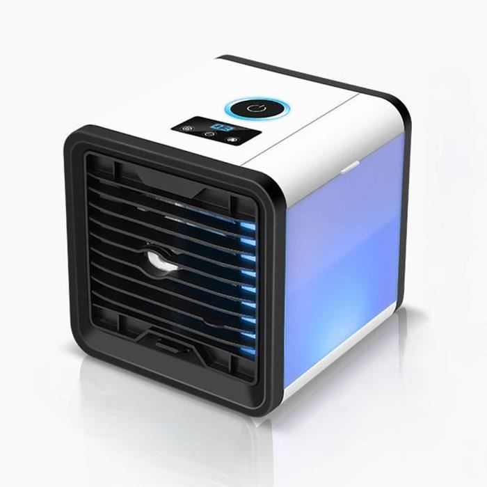 Climatiseur De Ventilateur Avec 7 Couleurs Pour La Maison Et Le Bureau