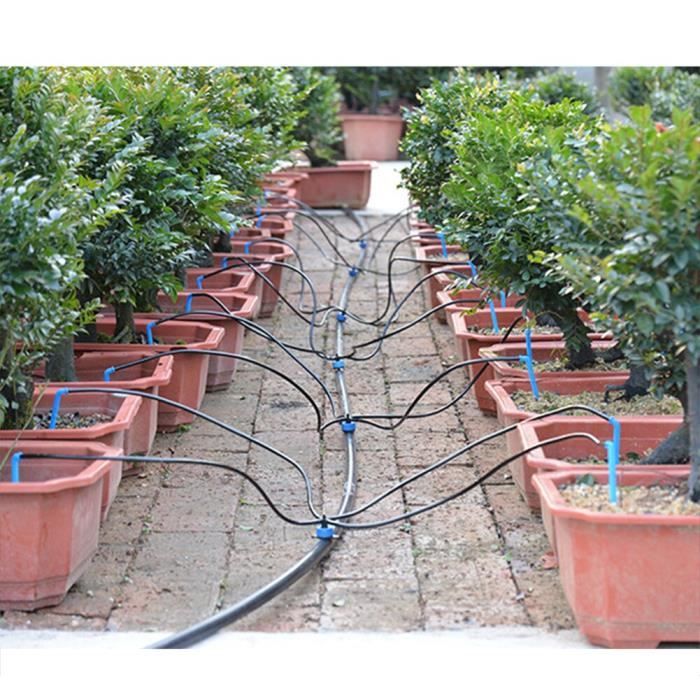 Micro serre automatique Anti fuite, arrosage de jardin de légumes, plantes de ferme, Irrigation goutte à goutte, forme -WILM2532