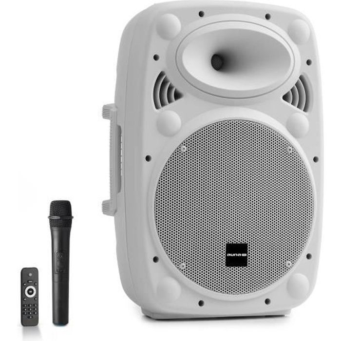 Auna Pro Streetstar 10 Pack sono DJ : enceinte amplifiée portable 10- - Bluetooth USB SD MP3 AUX + micro - 400W