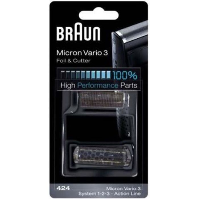 Braun Couteau & grille system 1-2-3 rasoir braun 81416568