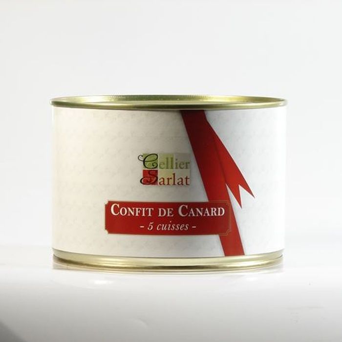 Confit de Canard (5 cuisses) 1600g