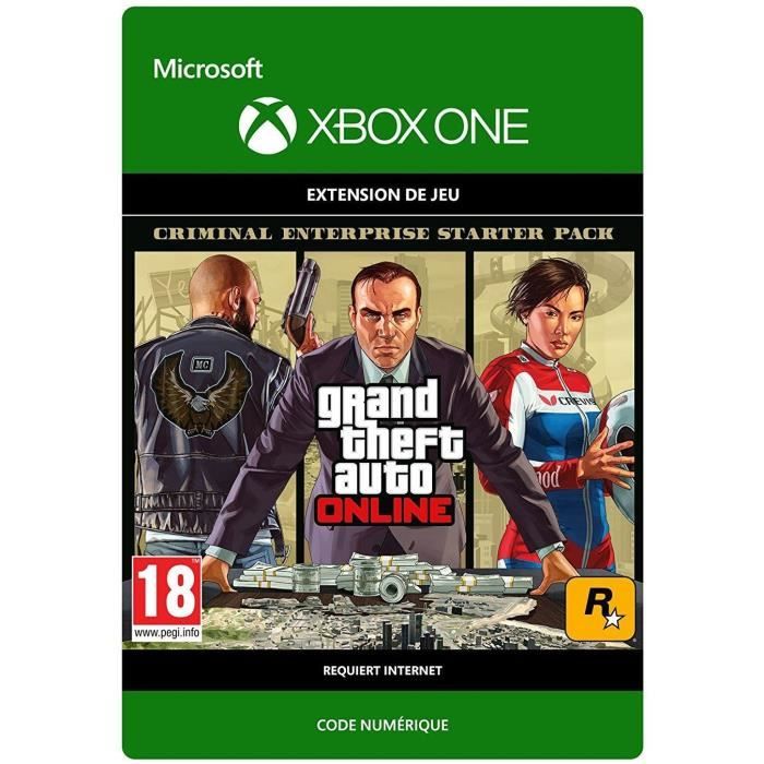 DLC Grand Theft Auto V: Criminal Enterprise Starter Pack pour Xbox One