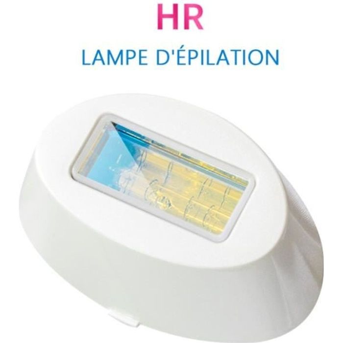 épilation lumière pulsée definitive KB1819 visage corps maillot aisselle 500 000 flashes - Lampe de remplacement - Blanc - HR
