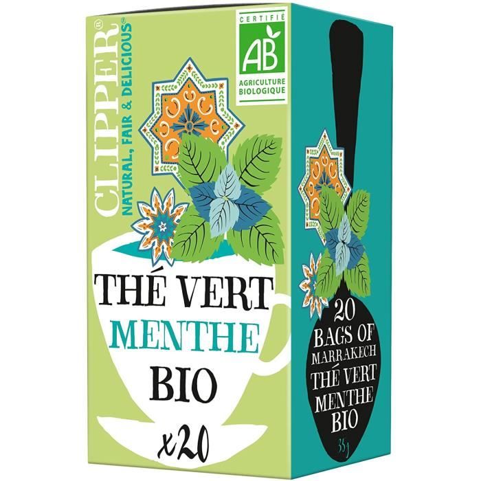 The Et Infusion - Thé Vert Bio Menthe Marrakech Issu Du Commerce Équitable 20