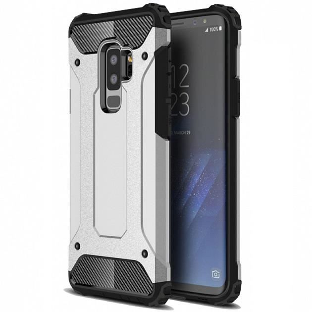 Coque Antichoc Samsung Galaxy S9 PLUS Argent