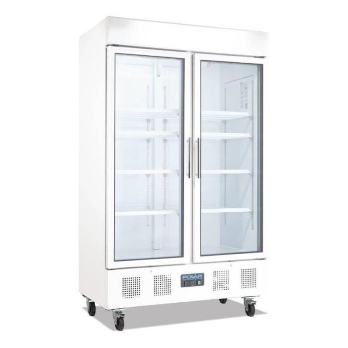 Vitrine réfrigérée 2 portes 944L Polar