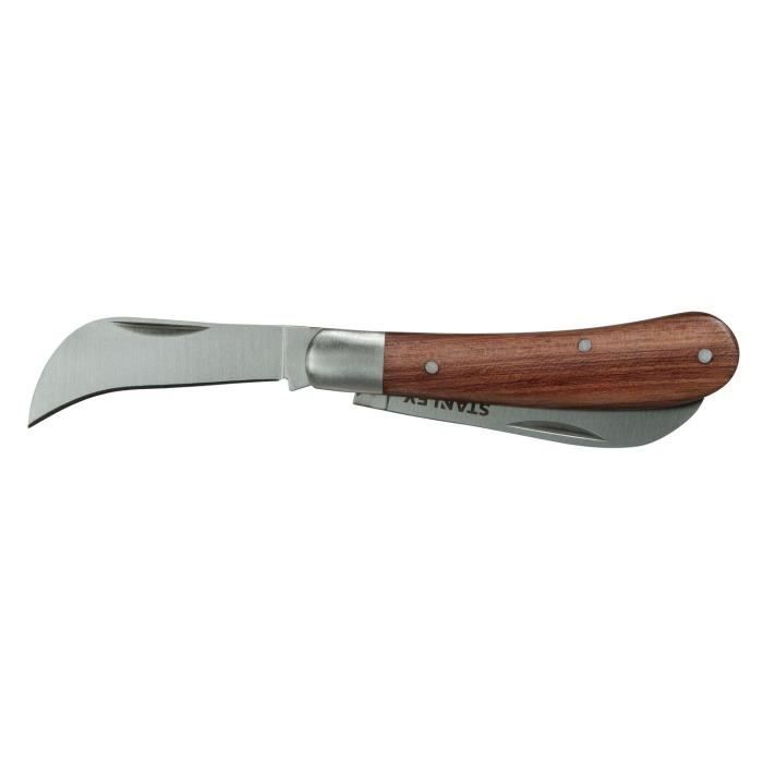 STANLEY Couteau d'électricien à 2 lames