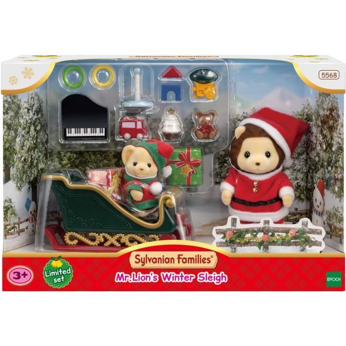 Le coffret traineau de Noël et figurines
