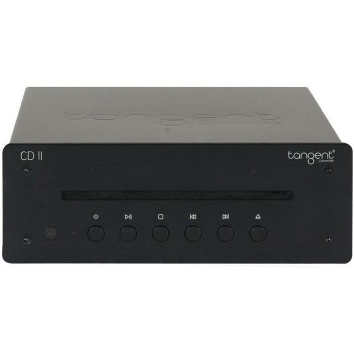 Tangent CD II, DAB+,FM, HiFi CD player, Noir, 0,5 W, 110 - 240 V, 194 mm