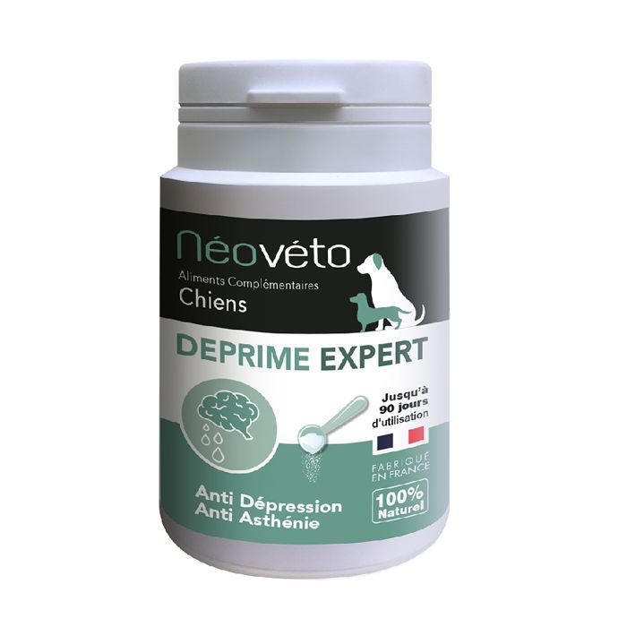 Aliment complémentaire - Néovéto - DEPRIME EXPERT - Lutte contre la déprime canine - Pour chiens - 100% naturel