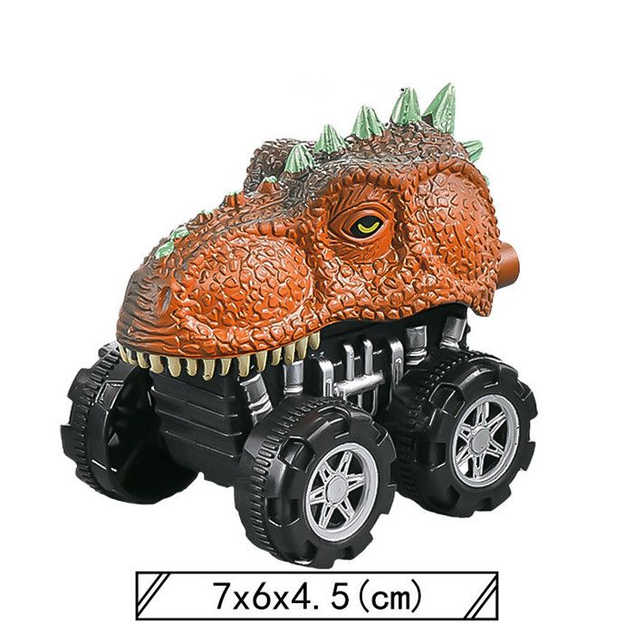 Set De 6 Voitures Dinosaures à Réaction - Jouets Éducatifs Pull Back - Enfants 3-8 Ans - Cadeaux Garçons Filles