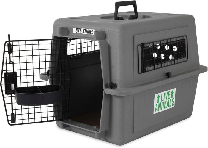 Comparer les prix de Beeztees Skykennel 1 IATA Caisse de Transport pour Chien de 7 kg Gris99