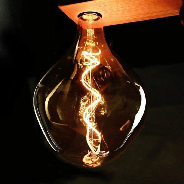 Homefire 1 × ampoule grande ampoule irrégulière E27 4W de