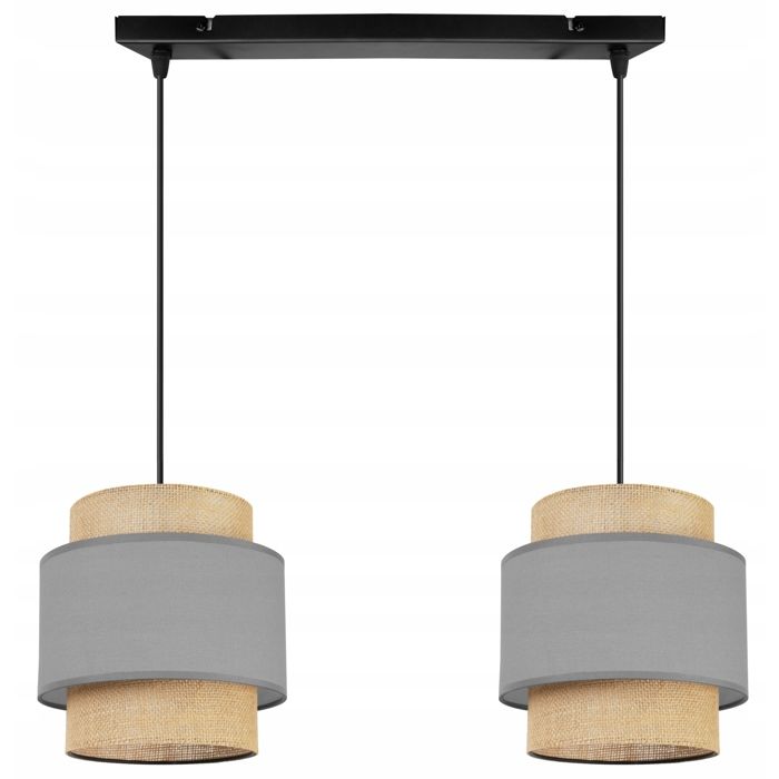 Lampe Suspendue Enfant - Light-Home - SPIDER LOLLIPOP - Réglable - Gris/Blanc/Noir
