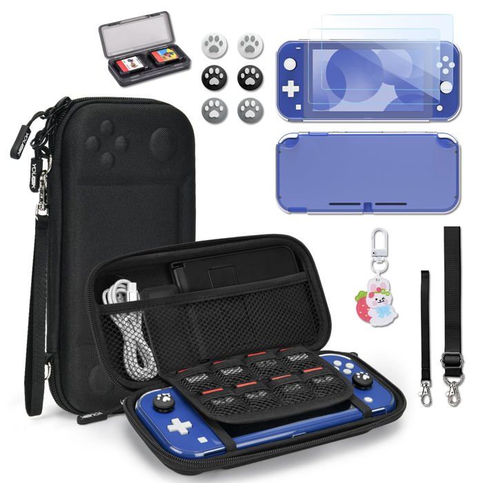 Kit Accessoires Nintendo Switch Lite 14 en 1 – Étui