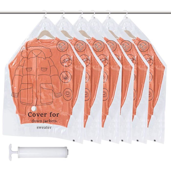 Sacs de Rangement Sous Vide TWINBIRD Pièces 110x70 cm