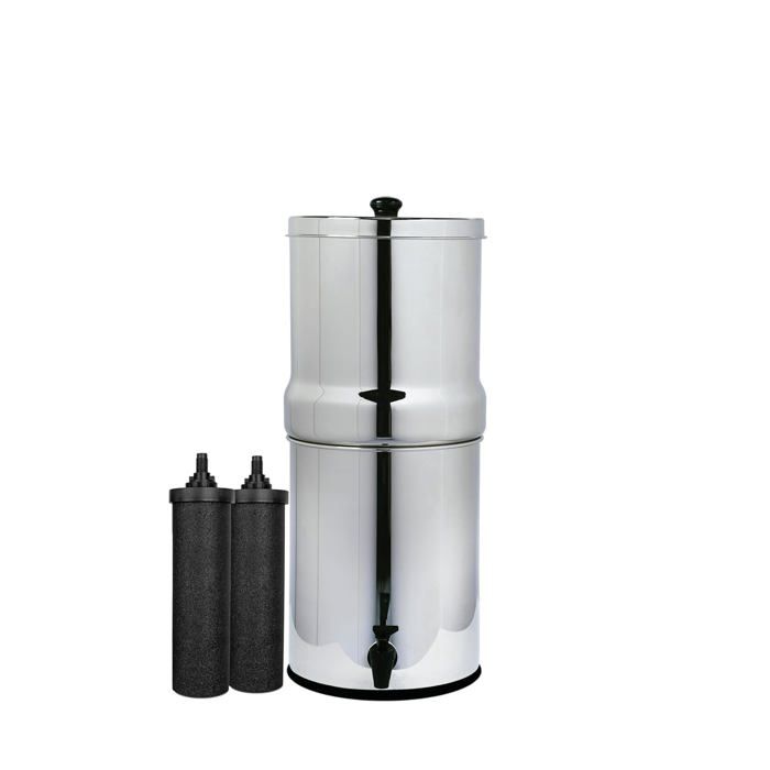 Système de filtration d'eau AquaEasy 7L en acier inoxydable avec 2 ...