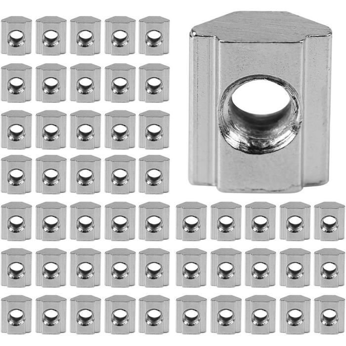 Cikonielf écrous de connexion hexagonaux 20 pièces écrou d'accouplement Cikonielf écrous de connexion hexagonaux 20 pièces écrou d'accouplement