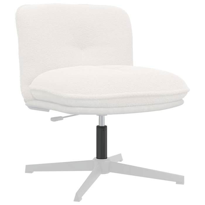 Elégant Cylindre à gaz de chaise de bureau Noir 261-351 mm Fer &0_1664425