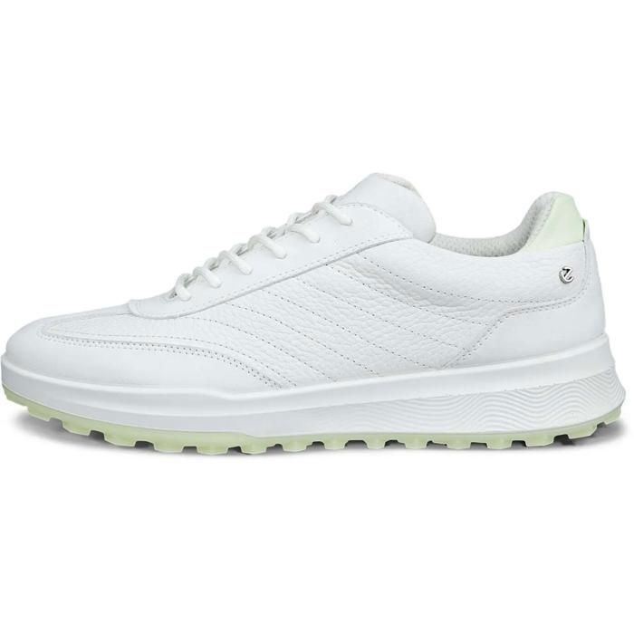 Chaussures de golf sans crampons femme Ecco Street Vibe - shadow white/white/lime cream