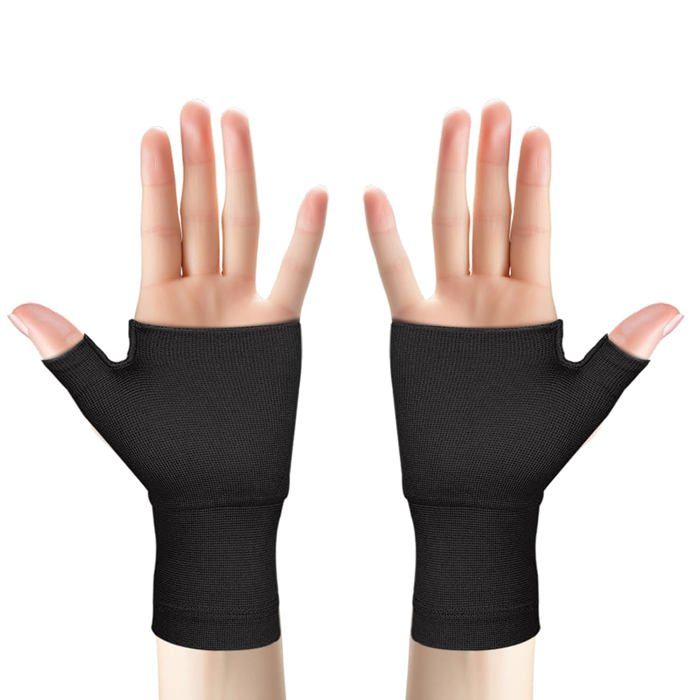 Support De Poignet – Lot De 2 Paires De Bandes De Compression élastiques, Ajustables, Pour Fitness Et Sport