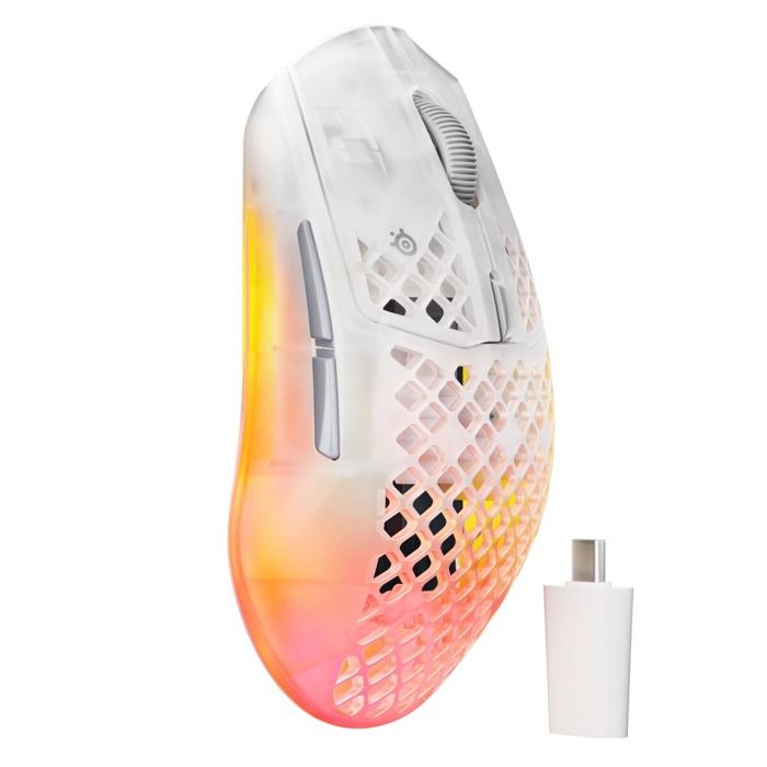 Ratón SteelSeries Aerox 3 Wireless Gen 2 Sans Fil 26000 DPI 6 Boutons