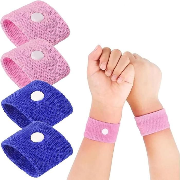 paires de bracelets anti-nausées bracelets de mouvement soulagement naturel des nausées pour enfants et adultes en voiture en
