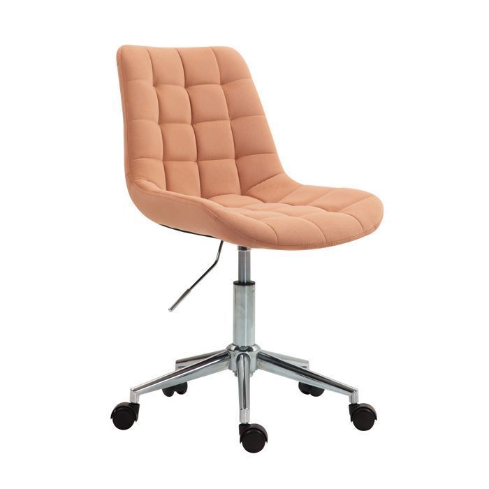 SVITA MICKY chaise de bureau pour enfants chaise pivotante réglable en hauteur orange