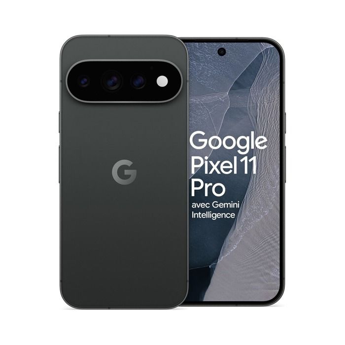 Smartphone Google Pixel 11 Pro 6.3 OLED 5G Double SIM 512 Go Noir Volcanique Mat