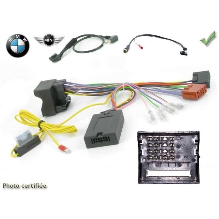 Interface commande au volant BMW// Mini 98-05 Fakra