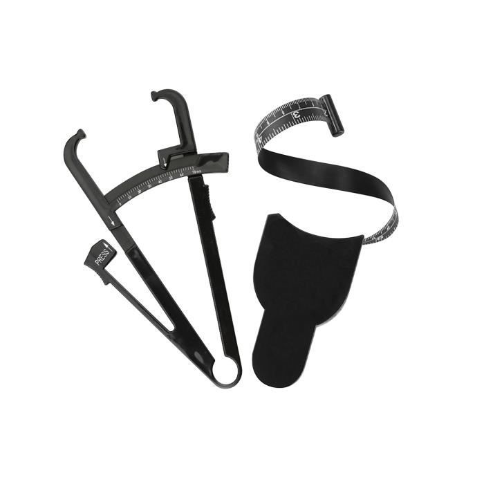 Kit De Mesure De Graisse Corporelle - Pince à Plis Cutanés + Ruban Mètre IMC - Neuf