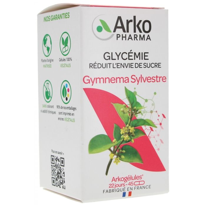 Meilleurs prix pour Arkopharma Arkogélules Gymnema Sylvestre 45 gélules