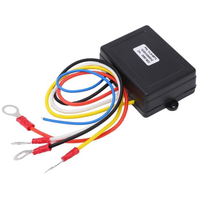 Télécommande Sans Fil Pour Treuil 12V/24V - Portée 75ft (23m) Kit Complet | Marque BOROCO