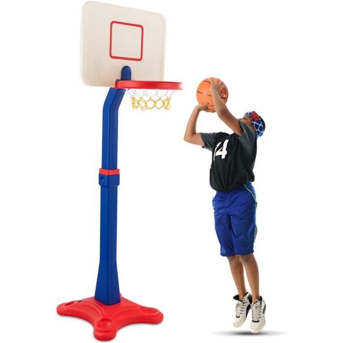 Panier de basket-ball Portable pour enfants, support, planche de jeu à  hauteur réglable, ensemble de jouets pour garçons et filles - AliExpress
