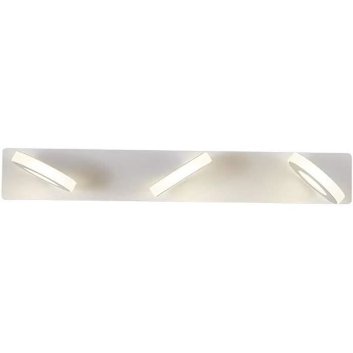 Applique Murale LED Salle De Bain Fortuna 30 Cm – 4.8W 300 Lumens, Blanc Froid 6000K, Éclairage Miroir Moderne