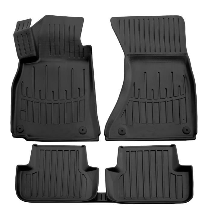 Tapis De Coffre MTM Pour Audi A4 B8 Avant 04.2008-10.2015 - Protection Noire Sur Mesure